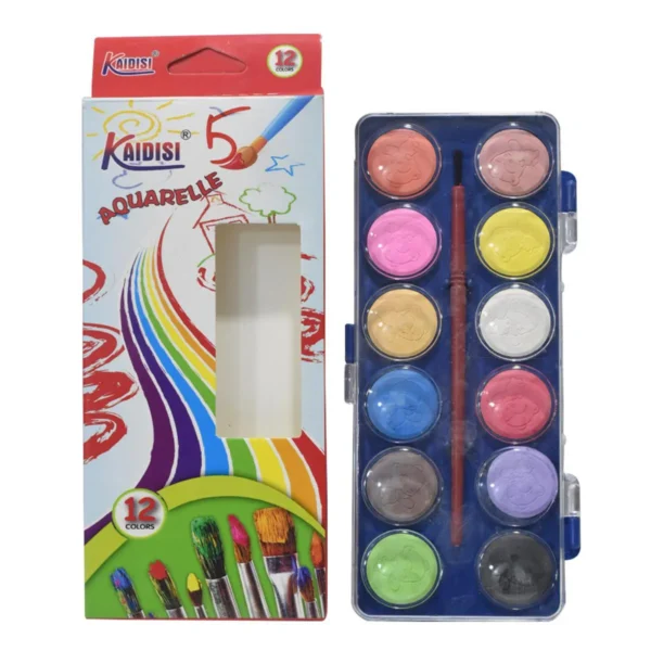 Kaidisi Watercolor 12 Colors Set
